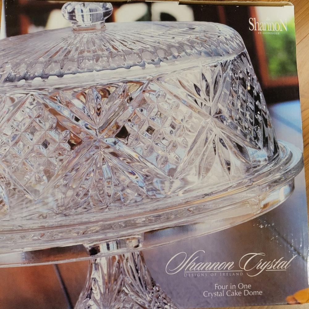 Shannon Crystal 4 In One Cake Dome